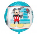 Balon foliowy 16" ORBZ - "Mickey 1 urodziny" przezroczysty